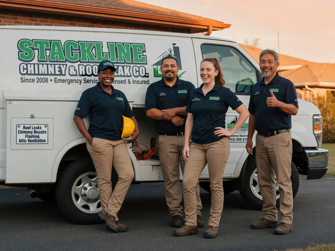 Chimney flashing repair company in Yoder, CO